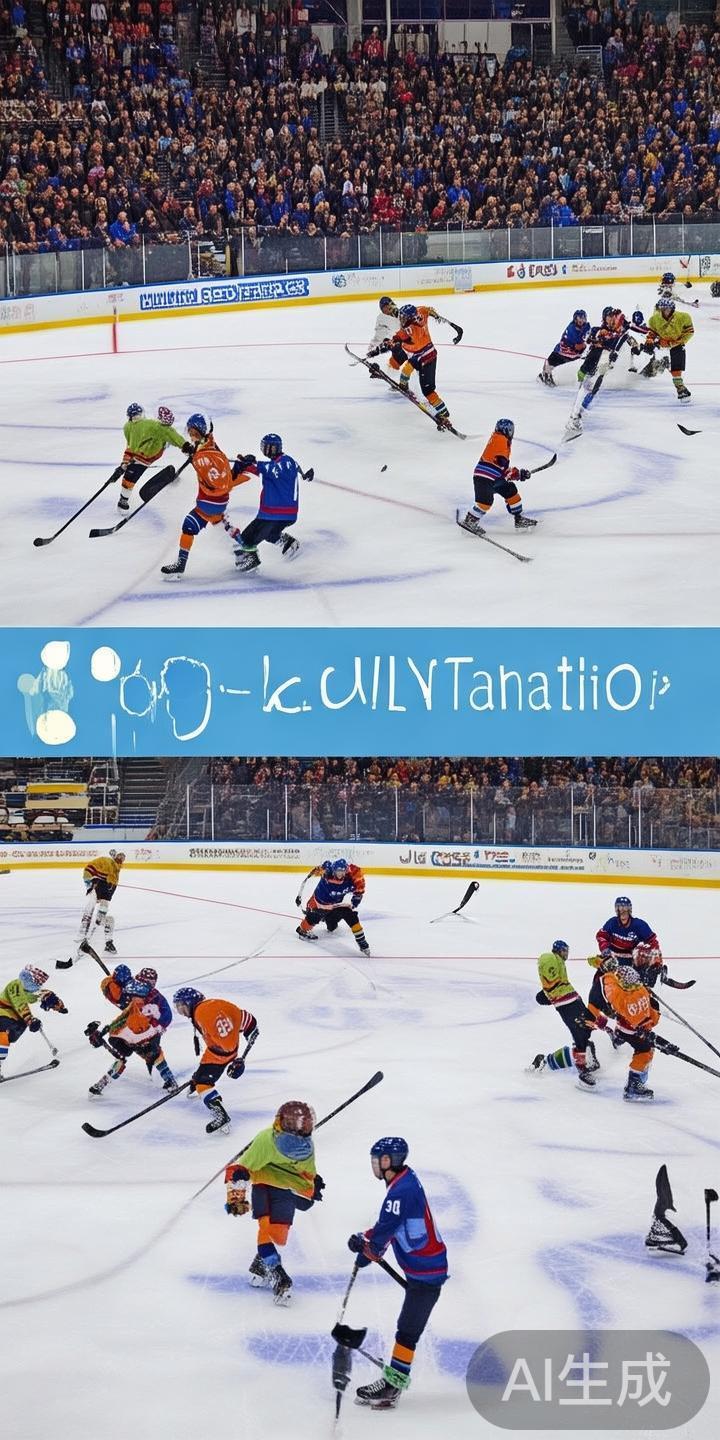 除了设备科技，战术策略在冰球运动中扮演着关键角色。