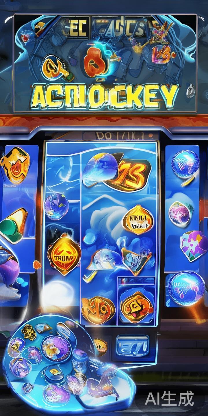 冰球突破是一款结合了老虎机元素和冰球比赛主题的电子